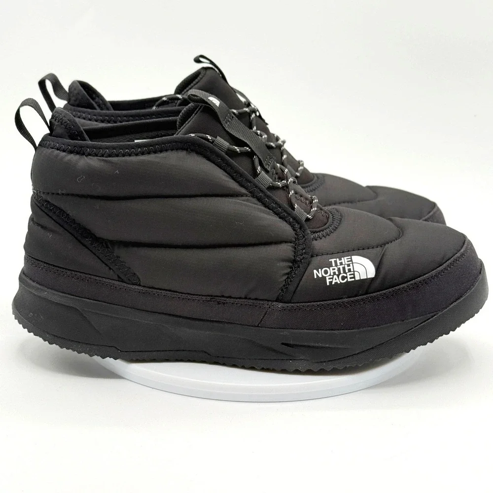 The North Face Womens NSE Chukka Boots Size 5 TNF Black Puffer NF0A7W46KX7 - NEW